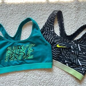 2 Nike Dry-Fit  Sports Bra